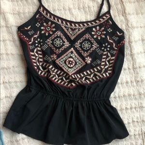 Beautiful black top with details